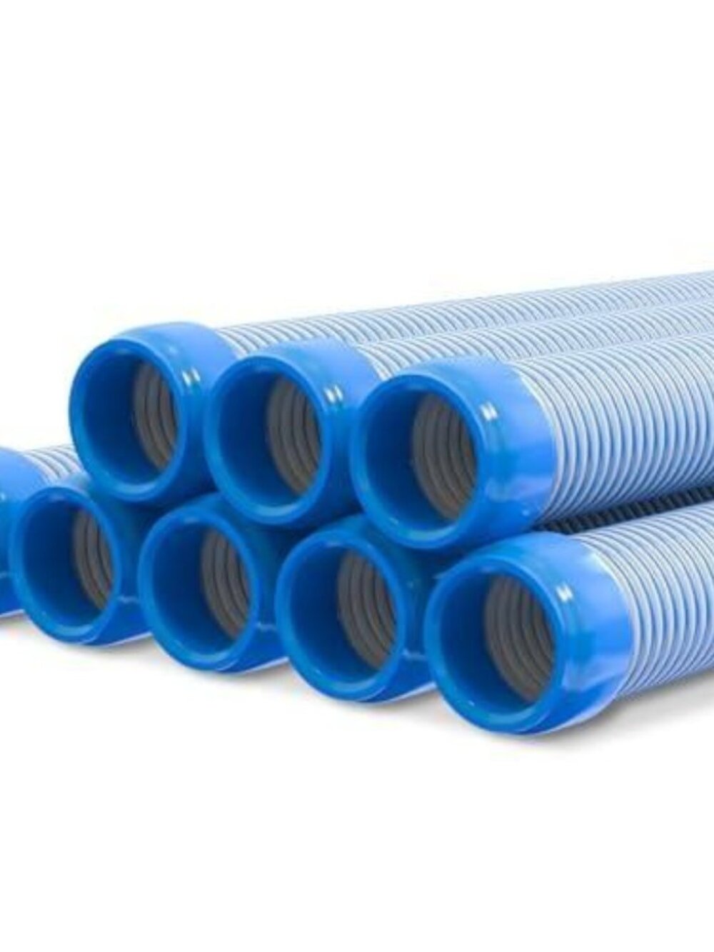 Poolvio Pool Vacuum Hose 26 Feet (8 x 40 Inch), 1.5 Inch Cuffs, Compatible with